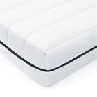 MISTER SANDMAN Matelas 120x190 - Matelas ferme / medium - Matelas mousse 7 zones 120x190 - Matelas orthopédique