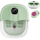 Bain de Pieds Massant Chauffant - RELAX4LIFE - 500W - Massage Hydromasseur - 3 Températures - Minuterie 20 à 60 Min - Vert Clair