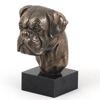 Figurine de chien en marbre  - ART-DOG - Boxer II