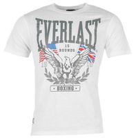 T-Shirt Collector Homme Everlast Web Blanc