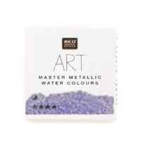 Peinture Aquarelle métallique 1/2 godet - Violet