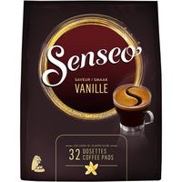 LOT DE 2 - SENSEO - Vanille Café dosette Senseo Saveur Vanille - 32 dosettes - 220 g