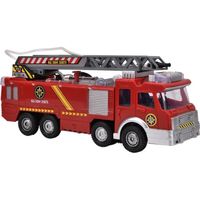 Jouet de camion de pompier électrique, jouets de camion de simulation d'eau de pulvérisation, musique compacte cadeaux de Noël