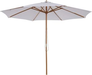 PARASOL blanc Parasol Droit octogonal parasol de jardin ex