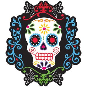 Deco Tete De Mort Mexicaine Achat Vente Pas Cher