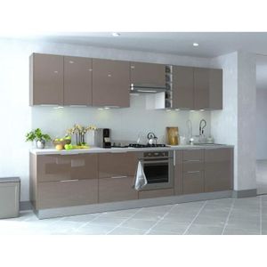 Cuisine Type 10 310cm 310cm Taupe Cuisine Complete Achat Vente Cuisine Complete Cuisine Type 10 310cm Soldes Sur Cdiscount Des Le 20 Janvier Cdiscount
