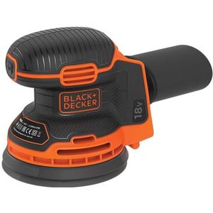 6 abrasifs Orange 18V BLACK+DECKER BDCDS18-QW Ponceuse de détail Mouse sans fil et 1 doigt de ponçage Livrée en boite de rangement 