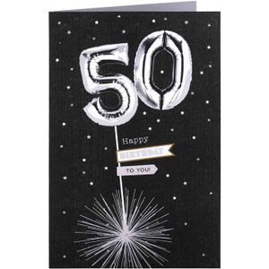 Carte Anniversaire 50 Ans Cdiscount