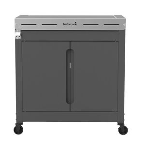 CHARIOT - SUPPORT Chariot plan de travail - BARBECOOK - Buddy - Blanc - Inox