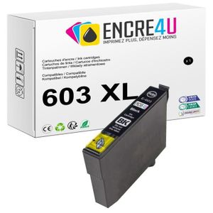 COMETE - 603XL - 12 Cartouches 603 XL compatibles Epson Expression Home -  Noir et Couleur - Marque française - Cartouche imprimante - LDLC