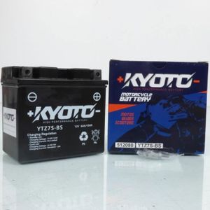Batterie Kyoto pour Moto Honda 125 Cbr R 2004 /à 2017 YTZ7S-BS 12V 6Ah Neuf