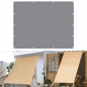 Voile D'ombrage Rectangulaire 3.6 X 5.5 M Abri UV Ombrage Respirant Brise-Vue Balcon Toile Solaire Voile Avec Corde Libre Avec Oeillets Pour Patio Jardin Terrasse Extérieur Balcon, Vert