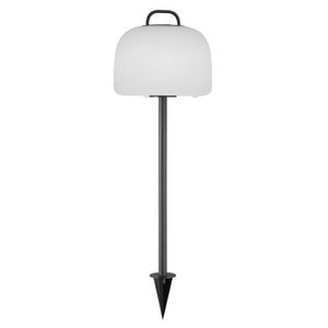 LAMPE DE JARDIN  Lampadaire d'extérieur à planter Kettle - Nordlux - Métal Noir - Ø 36cm / H 83cm