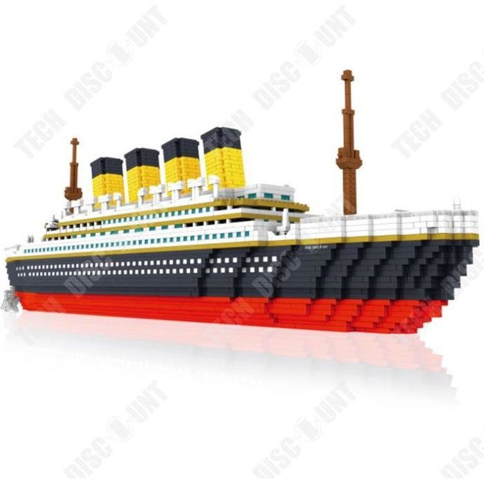 Retour du Bateau Titanic en Jeu Lego de 9090 Pièces (video