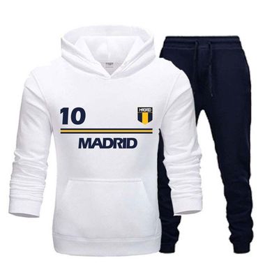 Veste De Football Onze - A.C Virtus San Marino - Blanc/bleu, Taille L, Adulte