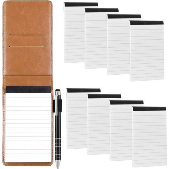 Mini Bloc Notes De Poche A7 Petit Carnet 8 Pièces Bloc Note 30
