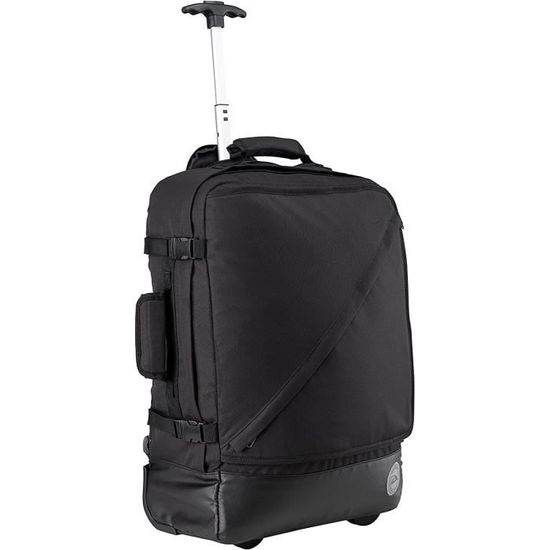 Sac D’urgence Grande Capacité Noir - 55x34x32cm, Fond Imperméable, 5 Poches, Bandes Réfléchissantes