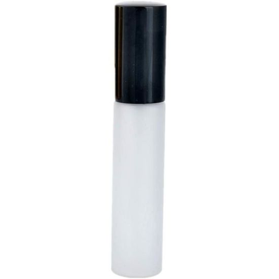 Flacon à Parfum Portable Diamant Strass - Rechargeable 10ml - Voyage - Anti-fuite - Blanc