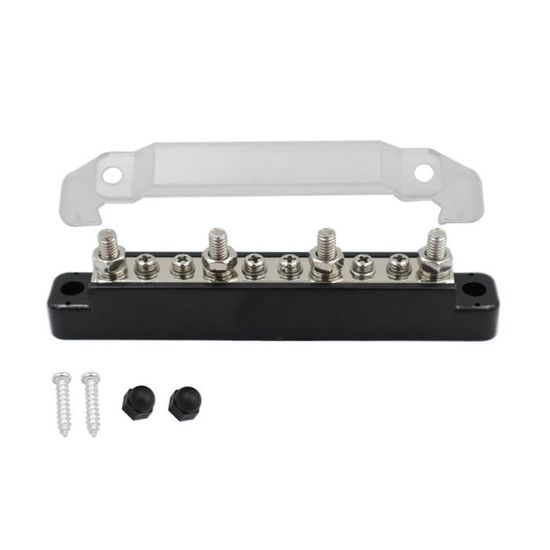 Bloc De Distribution De Puissance 2 Pièces – M8 300A, 12-48V, Laiton/acier Inoxydable, Pour Bateau