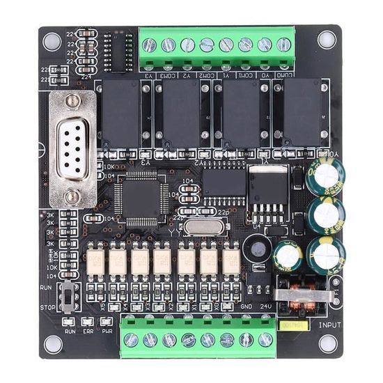 FX1N-20MR Automate Programmable PLC Keenso - Contrôleur Logique Industriel 24V Avec Logiciel GX