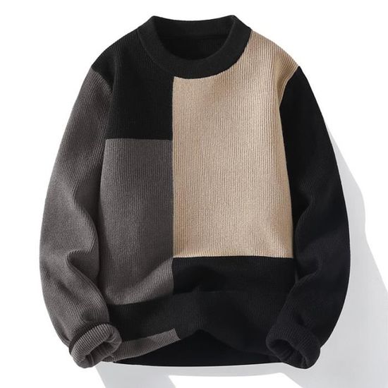 Pull homme multicolore deals