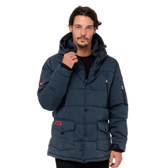 Doudoune Homme Amaleak Bleu marine Canadian Peak - Chaud et stylé Bleu marine - Cdiscount Prêt-à