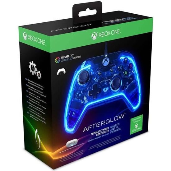 Manette filaire afterglow pour Xbox One