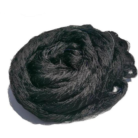 Filet Moustiquaire Noir 2.4x6m - Protection Jardin Contre Insectes Et Oiseaux, Pour Potager Et Terrasse