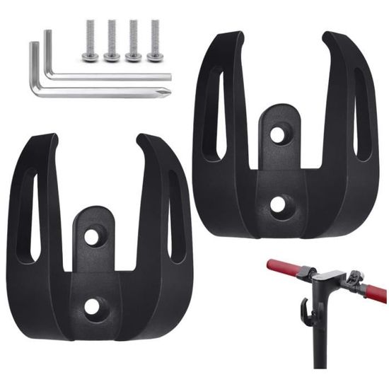 Collier de porte bidon triathlon alu noir mat fixation cintre