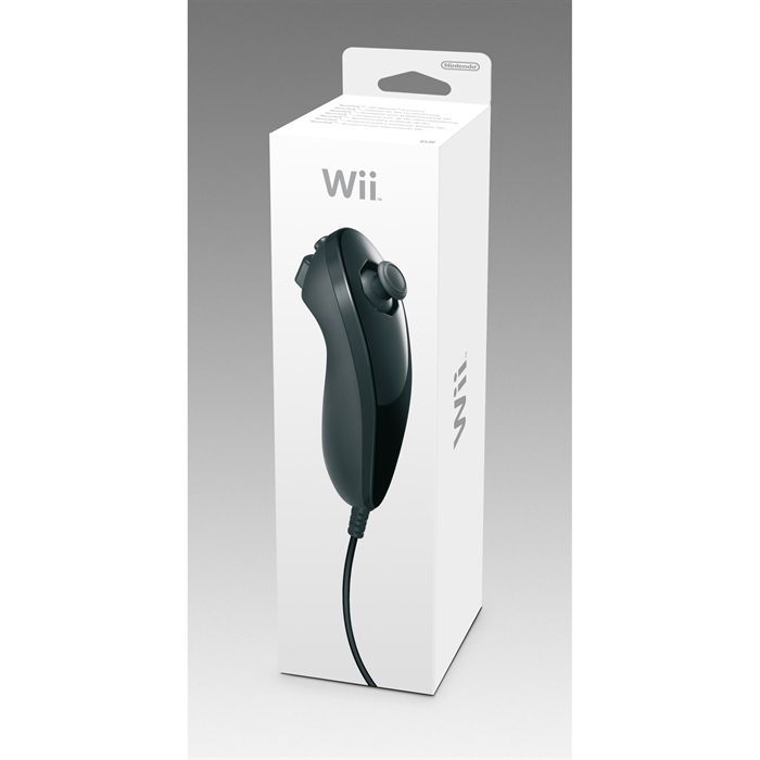 NUNCHUK NOIRE OFFICIEL / Wii