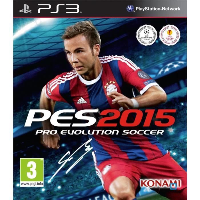 PES 2015 Jeu PS3