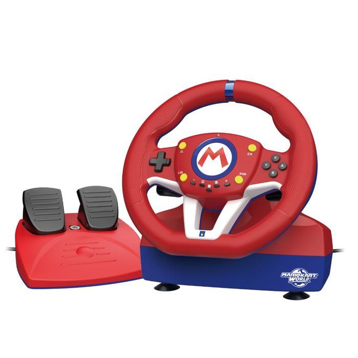 Volant gaming filaire Hori Mario Kart Racing Pro Mini pour Nintendo Switch™ 2 - vue 2