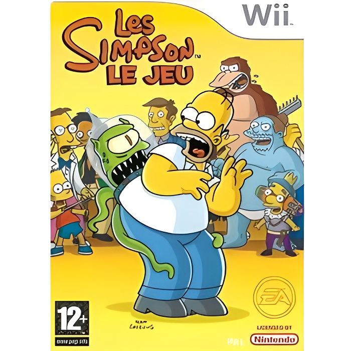 LES SIMPSON Le Jeu / JEU CONSOLE Wii