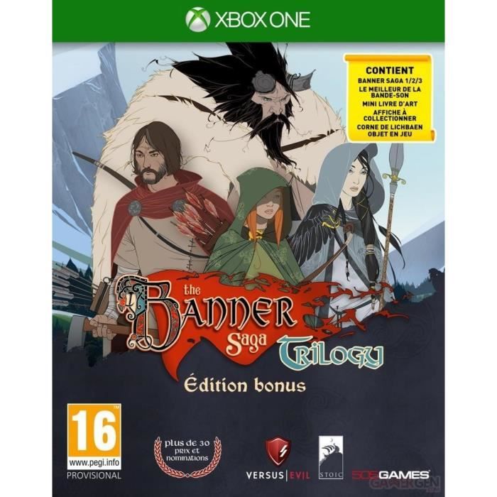 The Banner Saga Trilogy Edition Bonus Jeu Xbox One