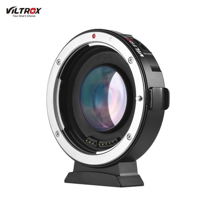 Viltrox EF-M2 Auto-Focus Anneau Adaptateur d'objectif 0.71X pour Canon EOS (EF) Lens vers M4/3 Caméra