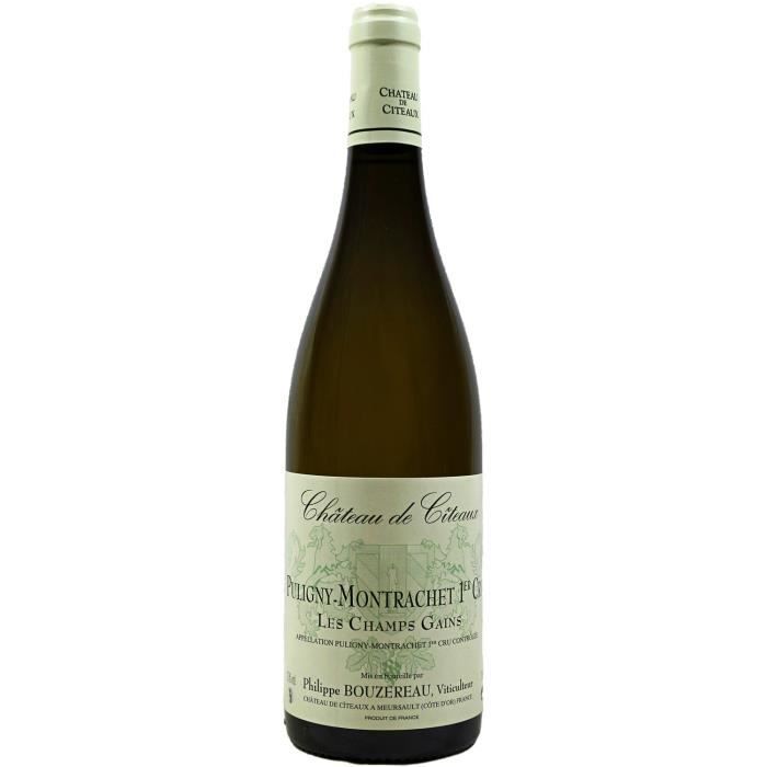 Puligny-Montrachet, Premier Cru, Champs Gains, Château de Citeaux (Bourgogne), 2018 - Vin Blanc