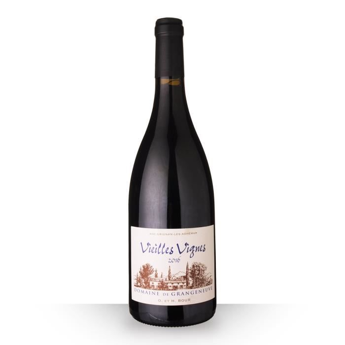 Domaine de Grangeneuve Vieilles Vignes 2016 AOC Grignan-Les-Adhémar - 75cl - Vin Rouge