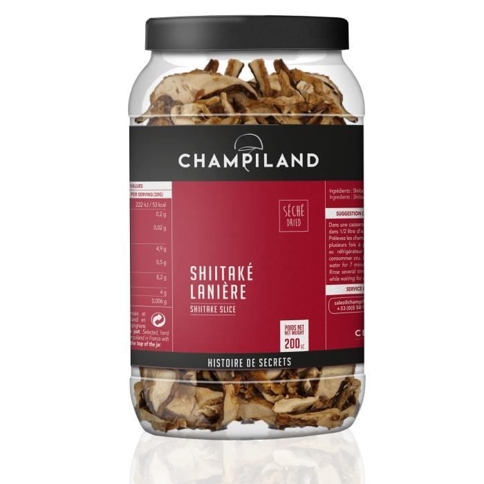 Shiitaké Lanière 200 gr