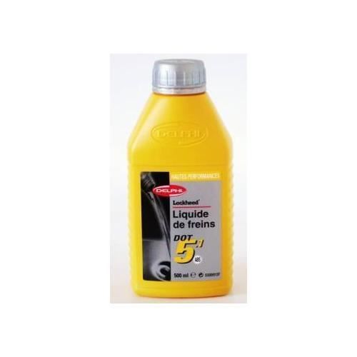 Liquide de frein Dot 5.1 Ultra Delphi 0.5 litre