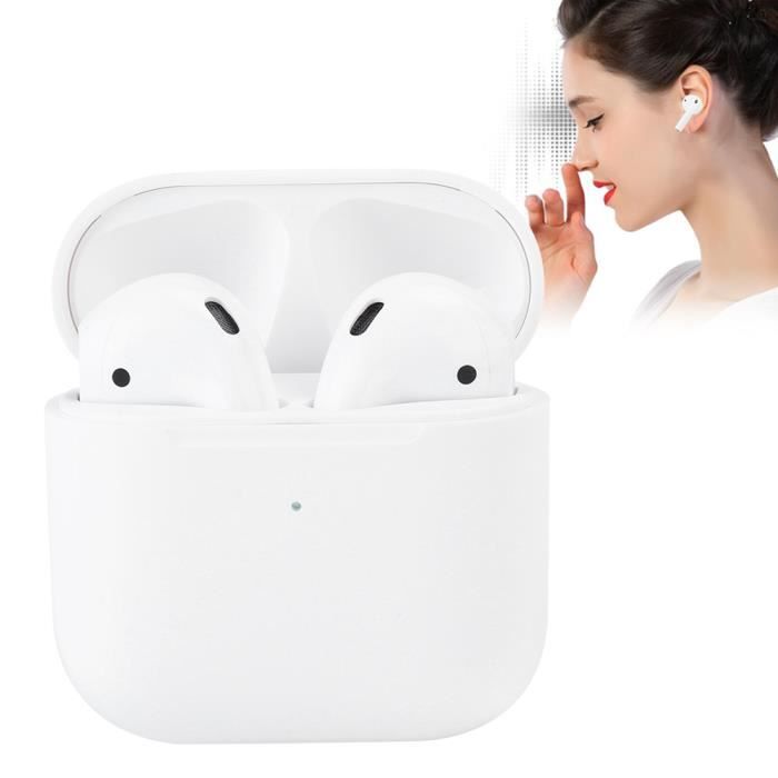 Écouteurs Bluetooth sans fil Pro 4 5.0 Sports Mini-casques portables avec boîte de chargement-YUN