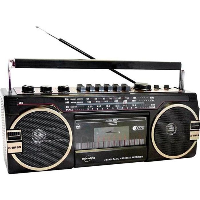 Radio cassette enregistreur : Réécoutez vos anciennes cassettes !