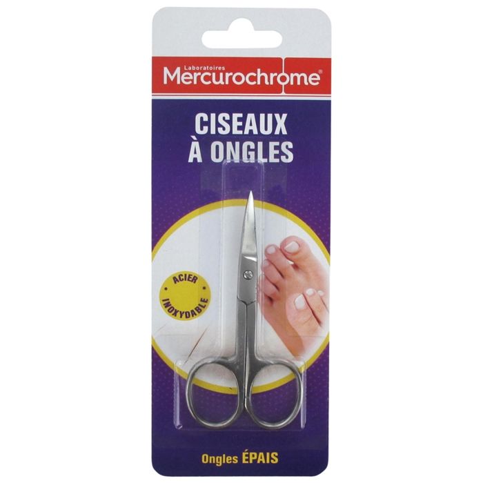 Mercurochrome Ciseaux à Ongles