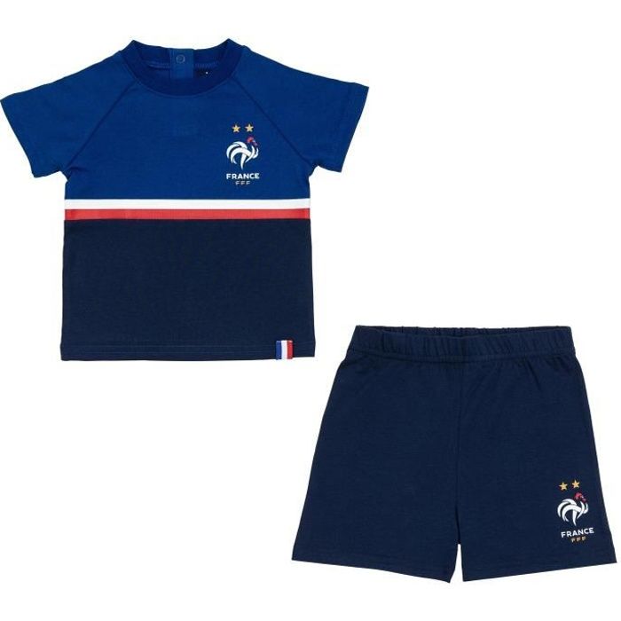 Ensemble de Vêtements Minikit FFF bébé - Collection officielle EQUIPE DE France