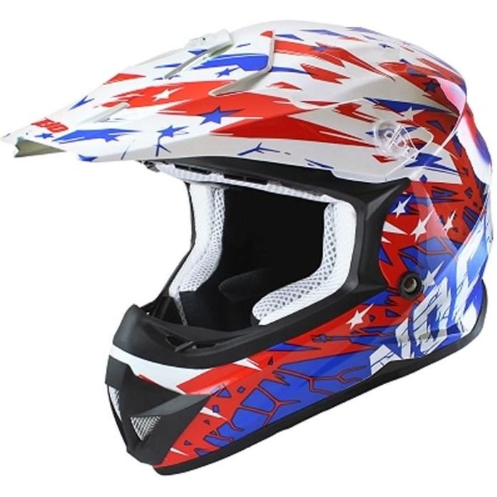 Casque Cross Enfant NO END Cracked / USA