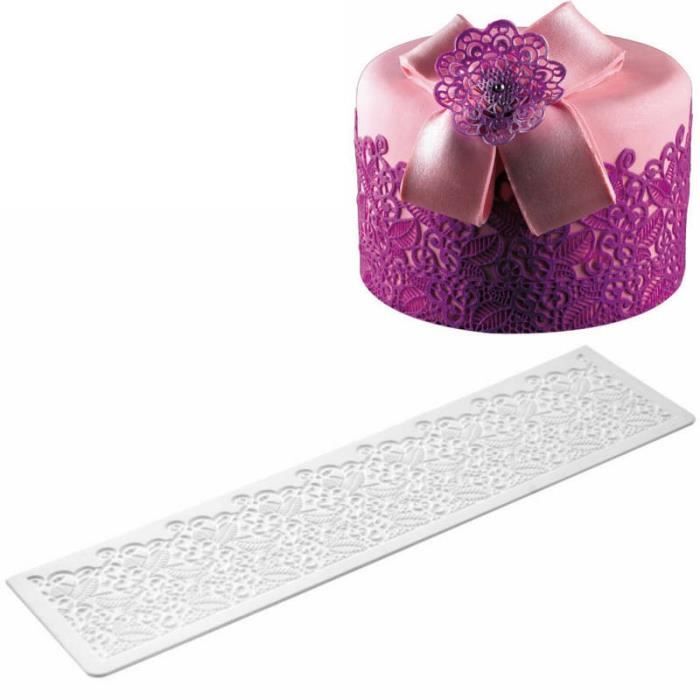 Moule à sucre dentelle SLIM BAROQUE - TRD07