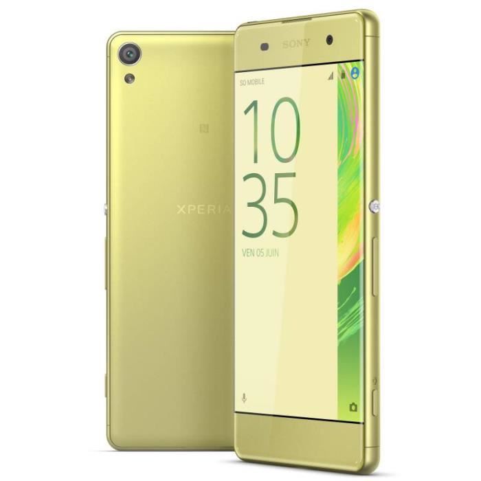 Sony F3111 Xperia XA Or - Tout Opérateurs Jaune