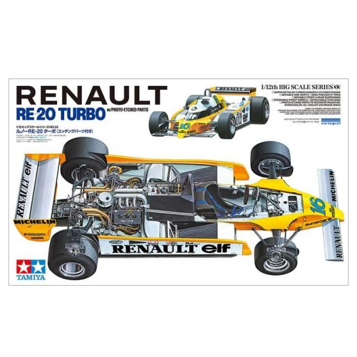 Maquette Voiture Maquette Camion Renault Re-20 Turbo (w/photo-etched Parts) - TAMIYA