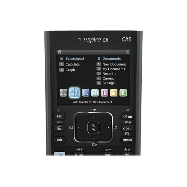 Texas Instruments TI-Nspire CX CAS Handheld Calculatrice graphique USB pile