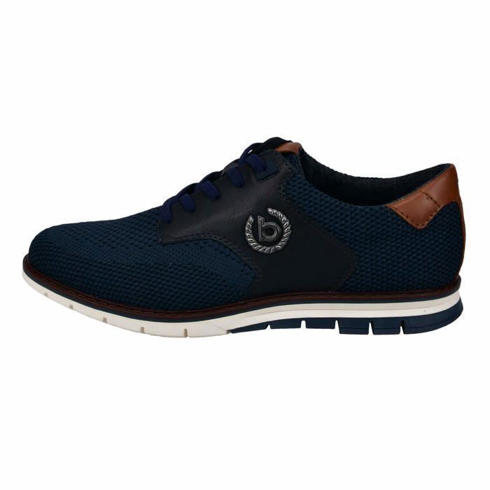 Basket Bugatti , Basket Homme Bleu foncé - Cdiscount Chaussures