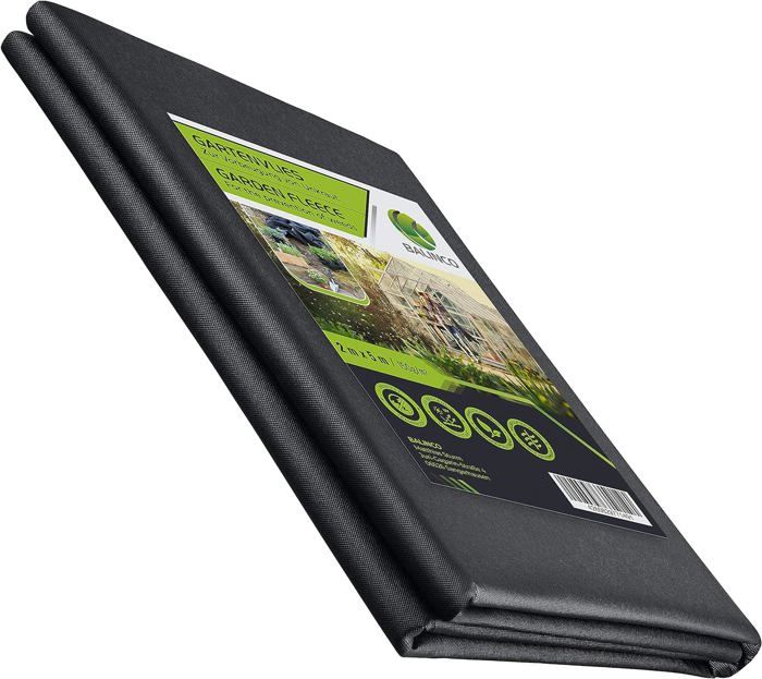 GardenMate Rouleau Toile Anti-Mauvaises Herbes 1x50m En Non Tissé 50g/m² - Antidéchirure, Anti-UV Et Perméable à L'eau - 1x50 = 50m²